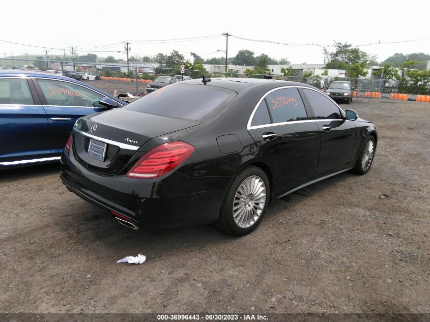 2015 MERCEDES-BENZ S-CLASS S 550 - WDDUG8FB7FA124215