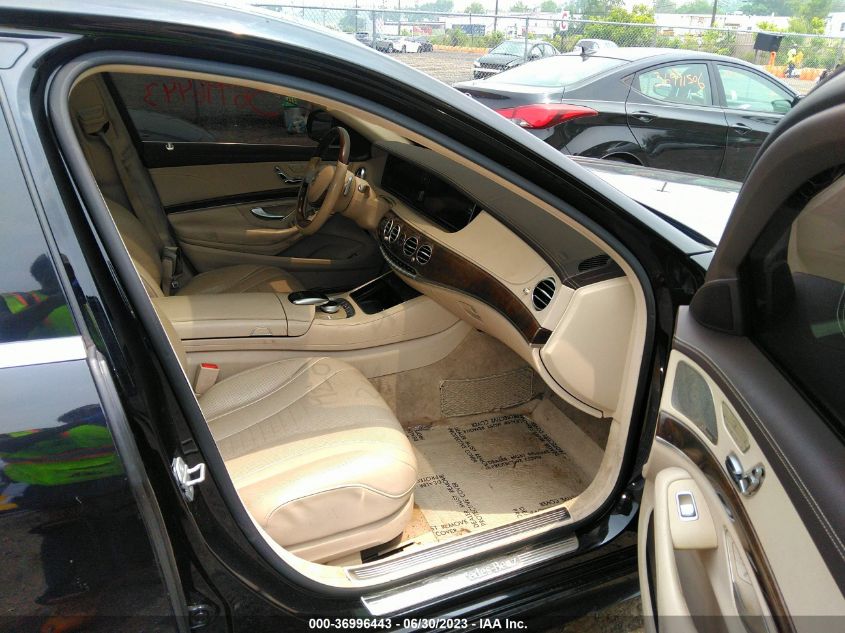 2015 MERCEDES-BENZ S-CLASS S 550 - WDDUG8FB7FA124215