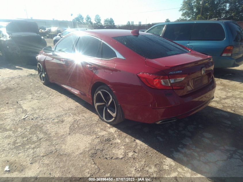 2018 HONDA ACCORD SEDAN SPORT 1.5T - 1HGCV1F35JA212248