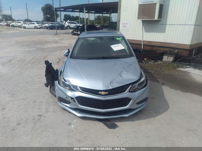 2018 CHEVROLET CRUZE LT - 1G1BE5SM3J7105849