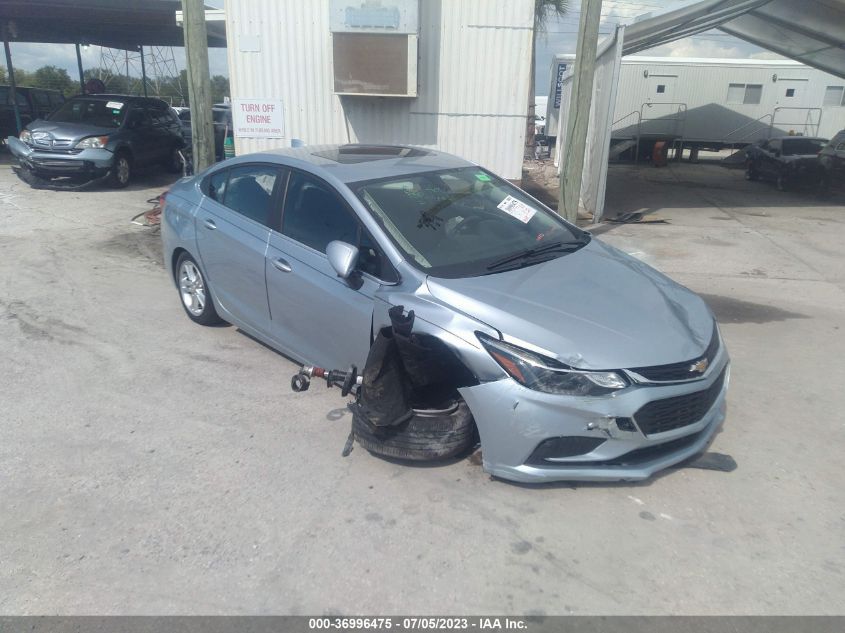 2018 CHEVROLET CRUZE LT - 1G1BE5SM3J7105849