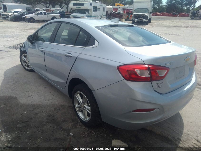 2018 CHEVROLET CRUZE LT - 1G1BE5SM3J7105849