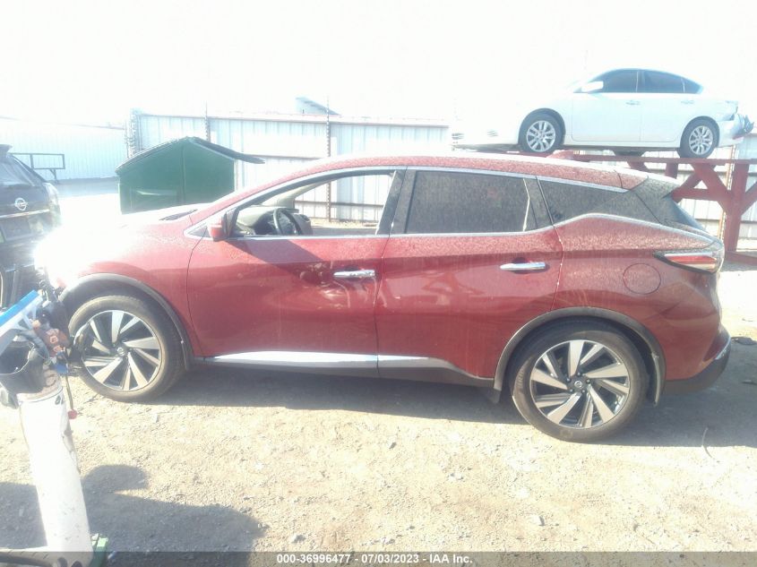 2018 NISSAN MURANO PLATINUM - 5N1AZ2MG2JN159907