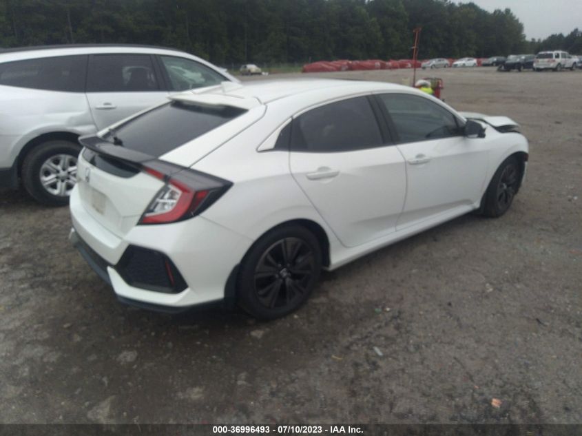 2017 HONDA CIVIC HATCHBACK EX - SHHFK7H5XHU227673