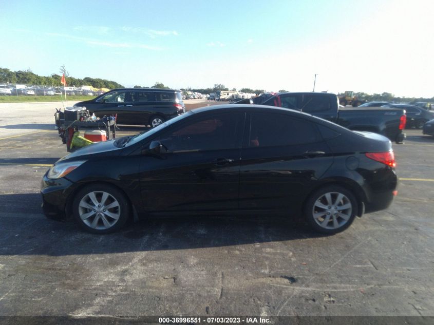 2014 HYUNDAI ACCENT GLS - KMHCU4AEXEU608767