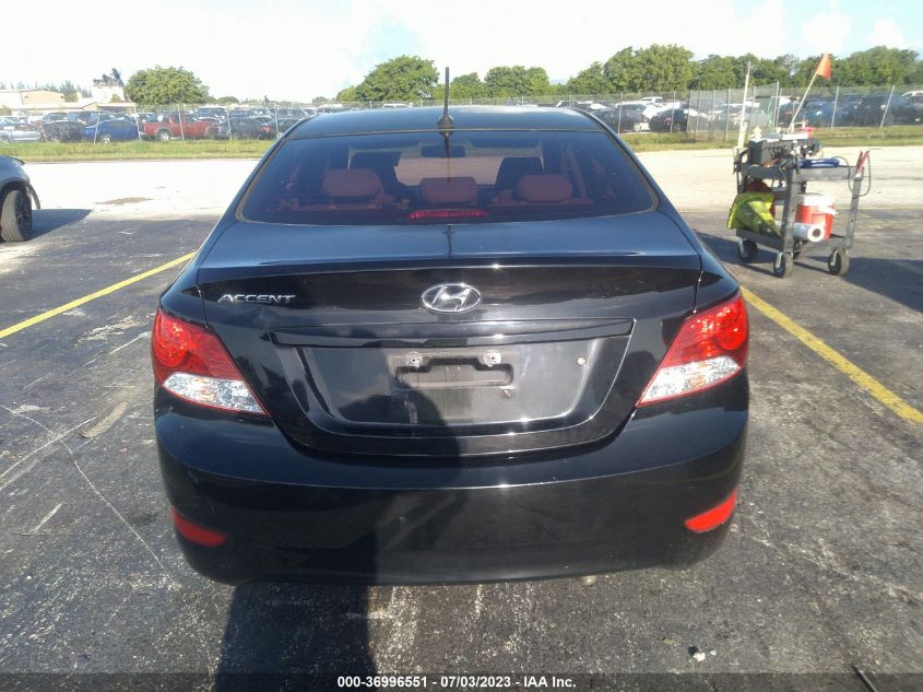 2014 HYUNDAI ACCENT GLS - KMHCU4AEXEU608767