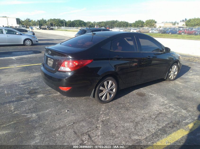 2014 HYUNDAI ACCENT GLS - KMHCU4AEXEU608767