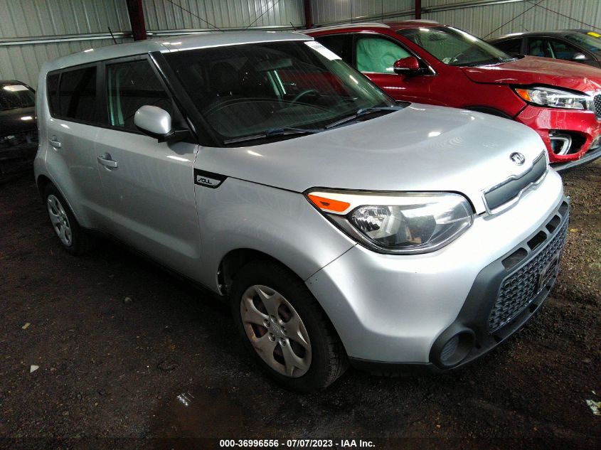 2015 KIA SOUL BASE - KNDJN2A20F7759037