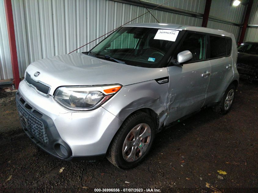 2015 KIA SOUL BASE - KNDJN2A20F7759037