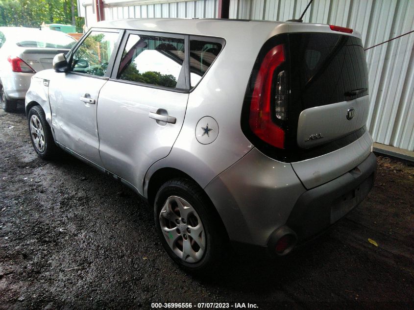 2015 KIA SOUL BASE - KNDJN2A20F7759037
