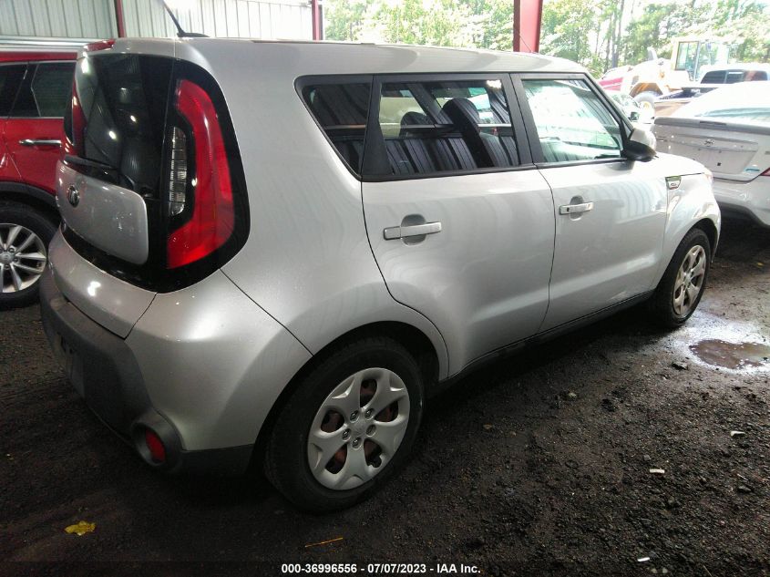 2015 KIA SOUL BASE - KNDJN2A20F7759037