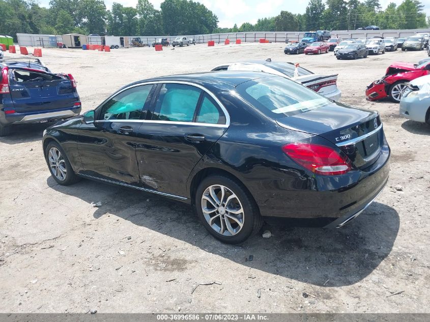 2016 MERCEDES-BENZ C-CLASS C 300 - 55SWF4KB4GU152145