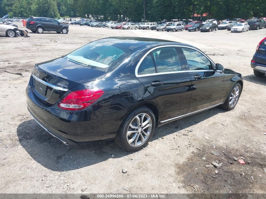 2016 MERCEDES-BENZ C-CLASS C 300 - 55SWF4KB4GU152145