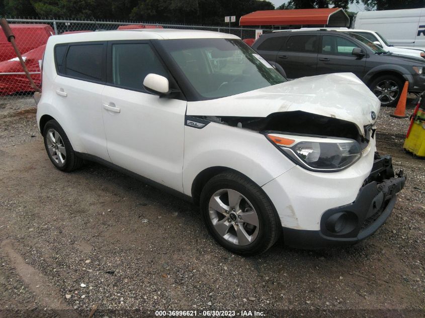 2018 KIA SOUL BASE - KNDJN2A24J7506649