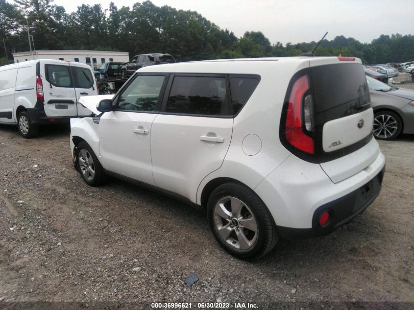 2018 KIA SOUL BASE - KNDJN2A24J7506649