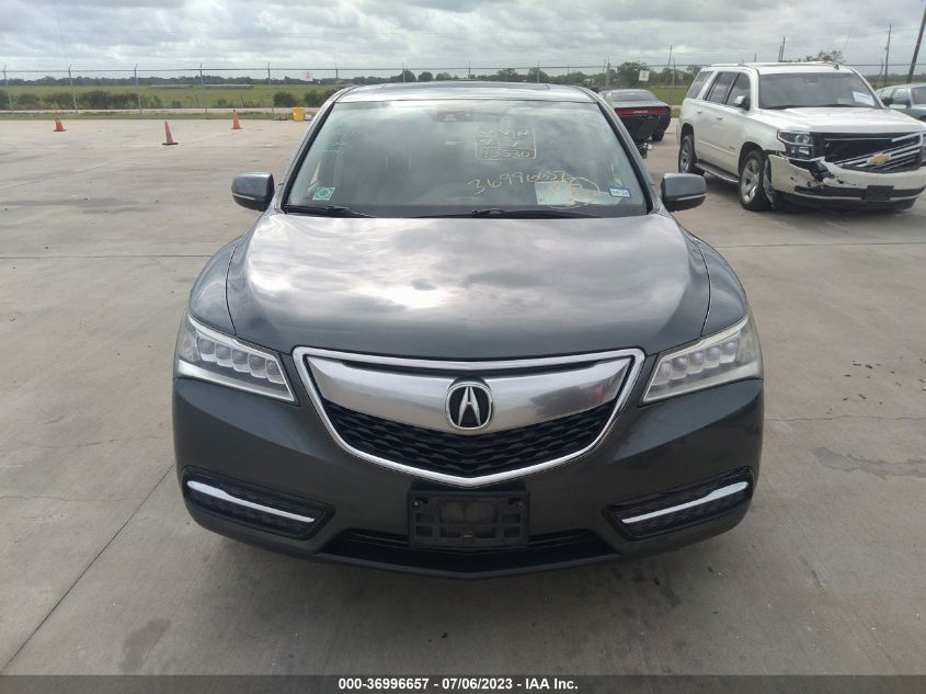 2015 ACURA MDX TECH PKG - 5FRYD3H44FB006828