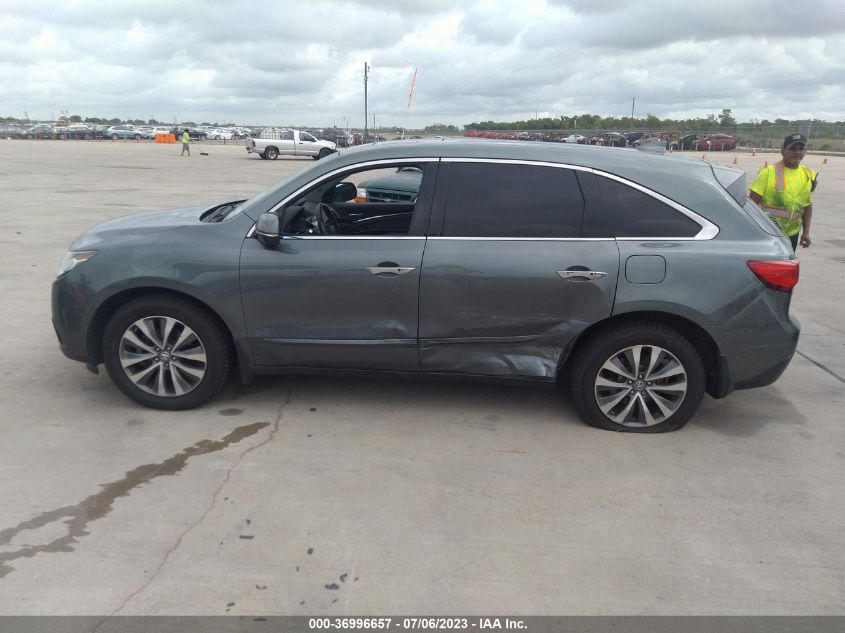 2015 ACURA MDX TECH PKG - 5FRYD3H44FB006828