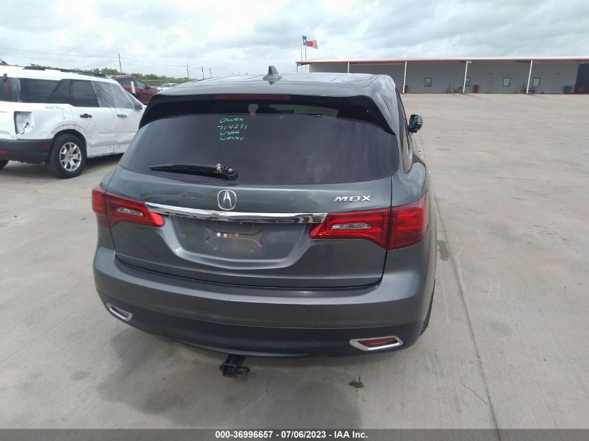 2015 ACURA MDX TECH PKG - 5FRYD3H44FB006828