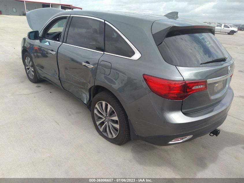 2015 ACURA MDX TECH PKG - 5FRYD3H44FB006828