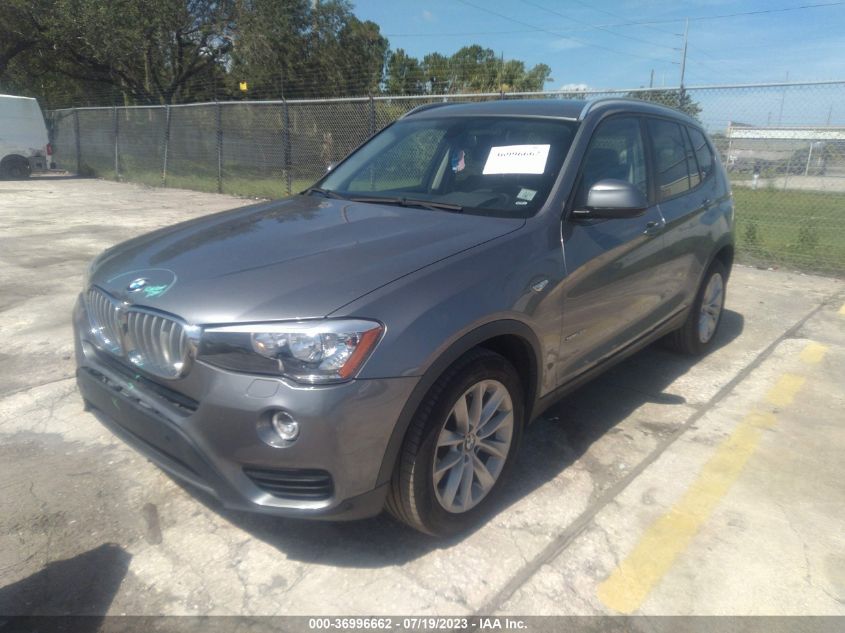 2015 BMW X3 SDRIVE28I - 5UXWZ7C57F0F75741