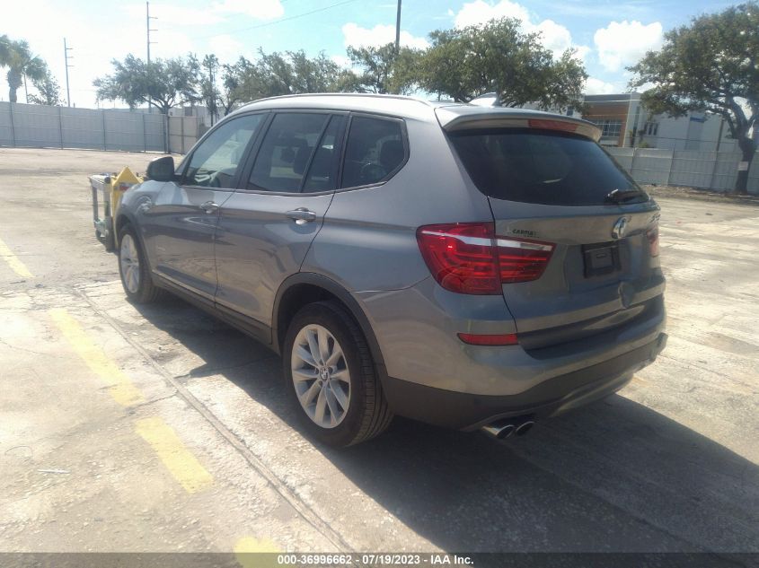 2015 BMW X3 SDRIVE28I - 5UXWZ7C57F0F75741