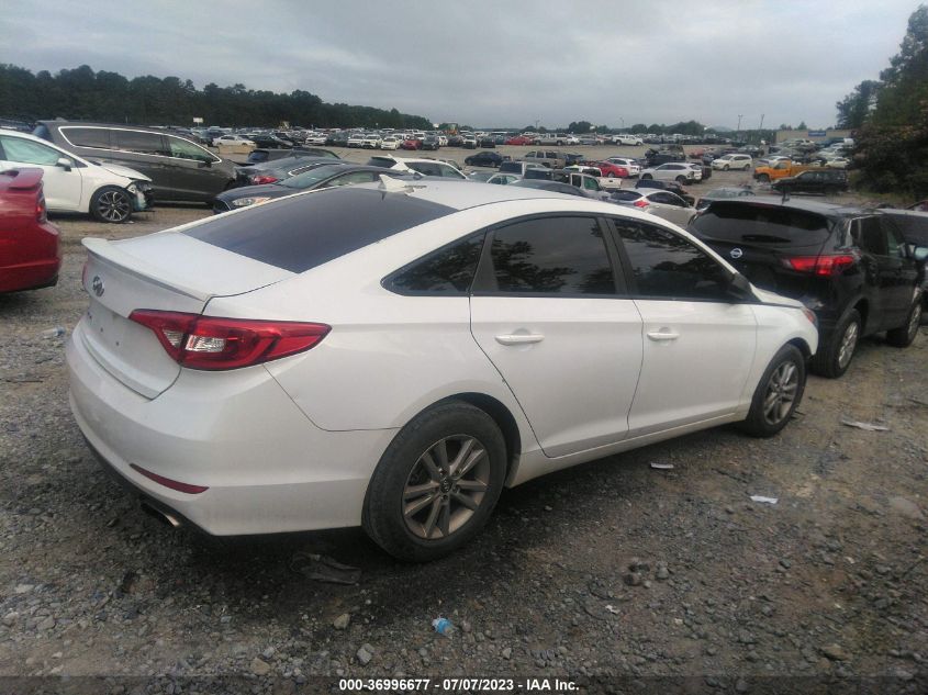 2015 HYUNDAI SONATA 2.4L SE - 5NPE24AF6FH068986