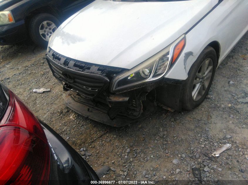 2015 HYUNDAI SONATA 2.4L SE - 5NPE24AF6FH068986