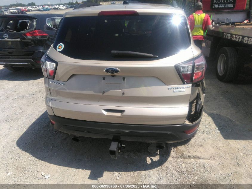 2017 FORD ESCAPE TITANIUM - 1FMCU0JD0HUD81397