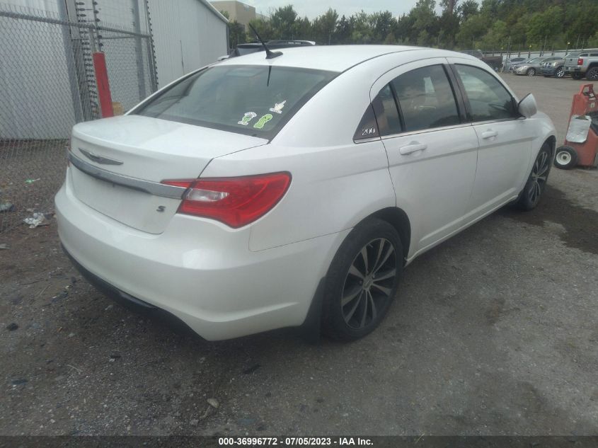 2013 CHRYSLER 200 LIMITED - 1C3CCBCG4DN615270