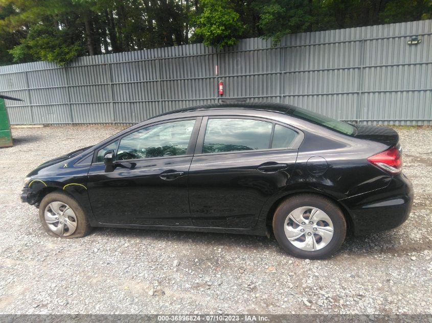 2014 HONDA CIVIC SEDAN LX - 19XFB2F51EE012126