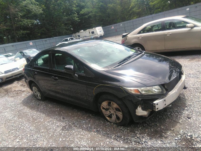 2014 HONDA CIVIC SEDAN LX - 19XFB2F51EE012126