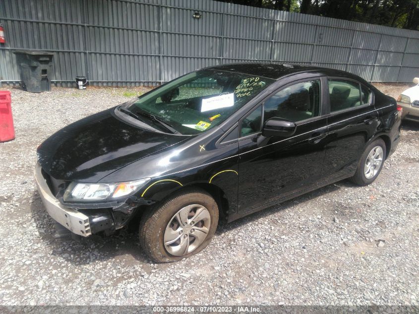 2014 HONDA CIVIC SEDAN LX - 19XFB2F51EE012126