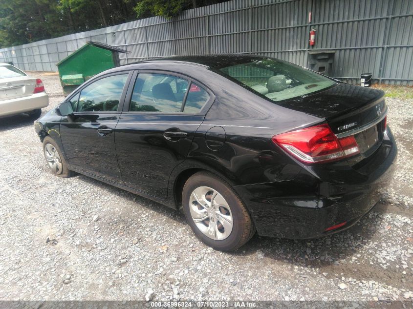 2014 HONDA CIVIC SEDAN LX - 19XFB2F51EE012126