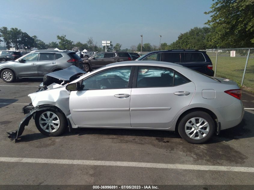 2018 TOYOTA COROLLA L/LE/XLE/SE/XSE - 2T1BURHE4JC001189