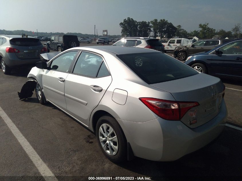 2018 TOYOTA COROLLA L/LE/XLE/SE/XSE - 2T1BURHE4JC001189