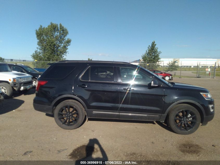 2017 FORD EXPLORER XLT - 1FM5K8D80HGA09858