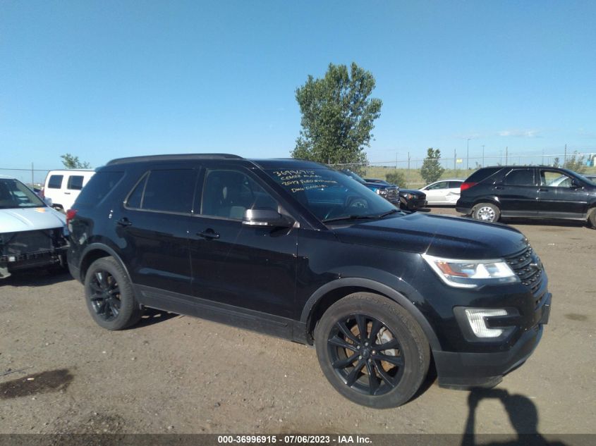 2017 FORD EXPLORER XLT - 1FM5K8D80HGA09858