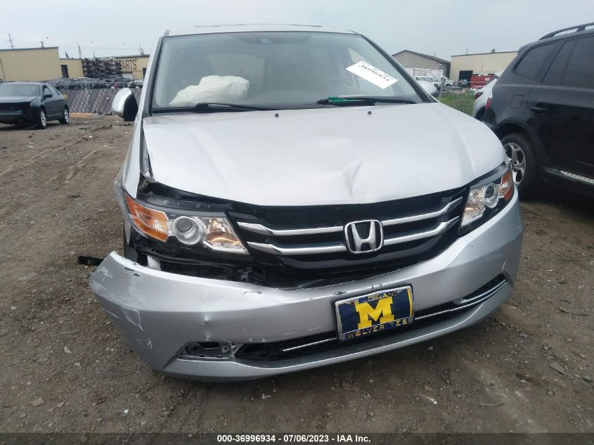 2015 HONDA ODYSSEY EX-L - 5FNRL5H62FB021804