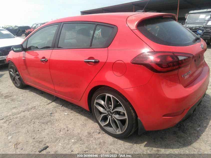 2015 KIA FORTE 5-DOOR SX - KNAFZ5A37F5261317