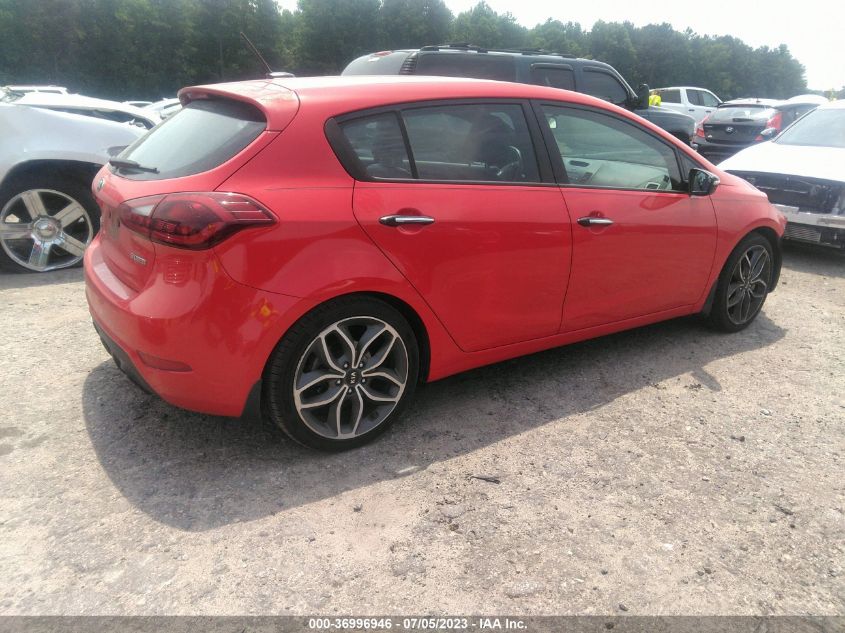 2015 KIA FORTE 5-DOOR SX - KNAFZ5A37F5261317