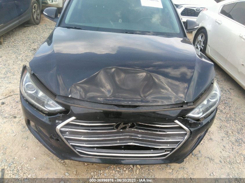2017 HYUNDAI ELANTRA LIMITED - KMHD84LF5HU180044