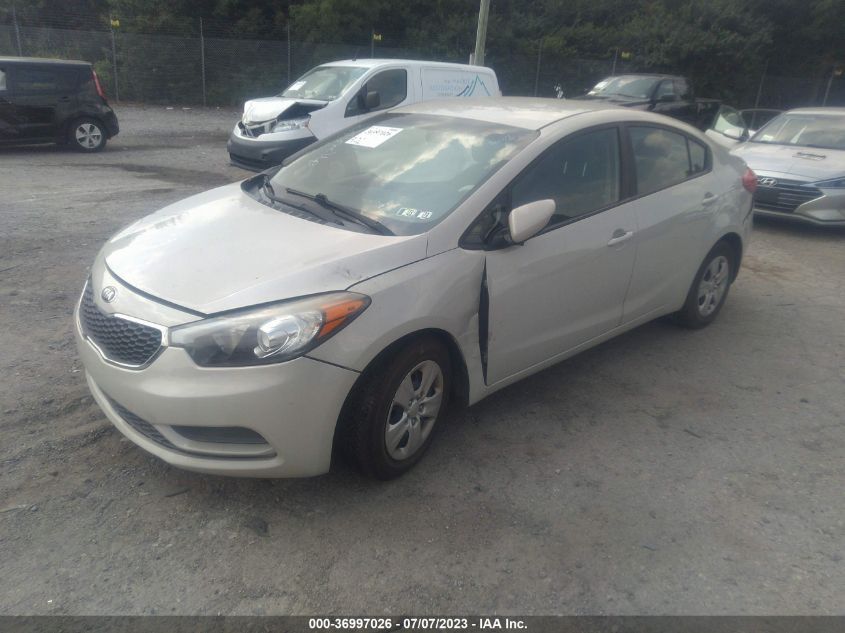 2015 KIA FORTE LX - KNAFK4A62F5372575