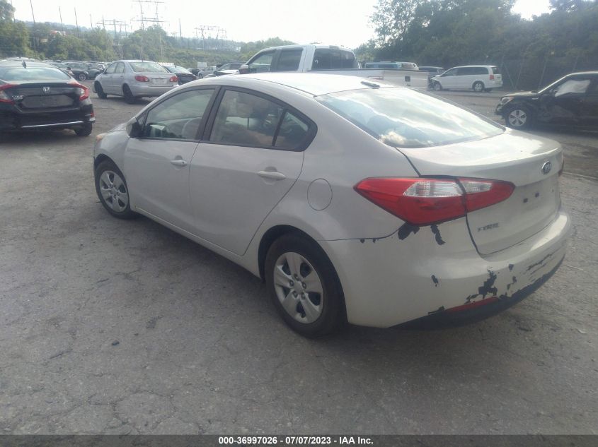 2015 KIA FORTE LX - KNAFK4A62F5372575