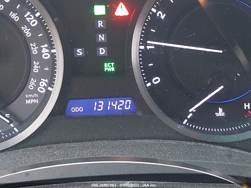 2013 LEXUS IS 250 - JTHBF5C24D5192323