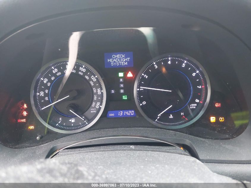 2013 LEXUS IS 250 - JTHBF5C24D5192323