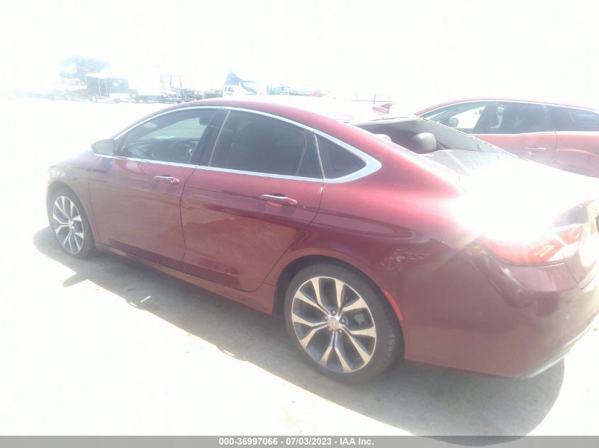 2015 CHRYSLER 200 C - 1C3CCCCG1FN514034