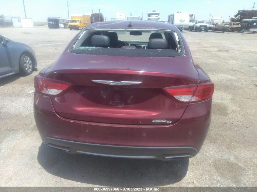 2015 CHRYSLER 200 C - 1C3CCCCG1FN514034