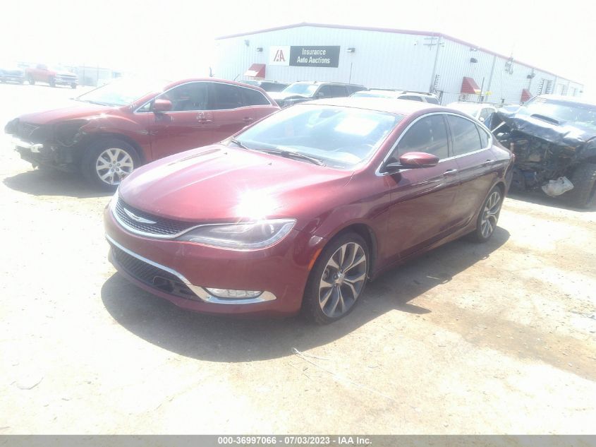 2015 CHRYSLER 200 C - 1C3CCCCG1FN514034