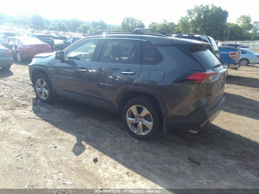 2020 TOYOTA RAV4 HYBRID LIMITED - JTMDWRFV9LD063327