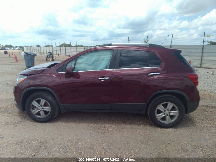 2017 CHEVROLET TRAX LT - 3GNCJLSB7HL148789